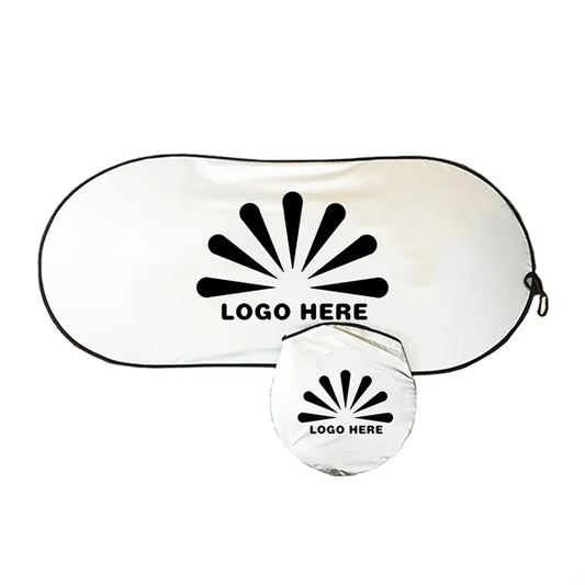 Foldable Car Sun Shade W/ Pouch