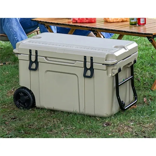58QT Hard Rolling Cooler