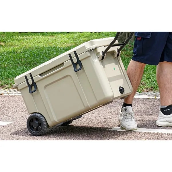 58QT Hard Rolling Cooler