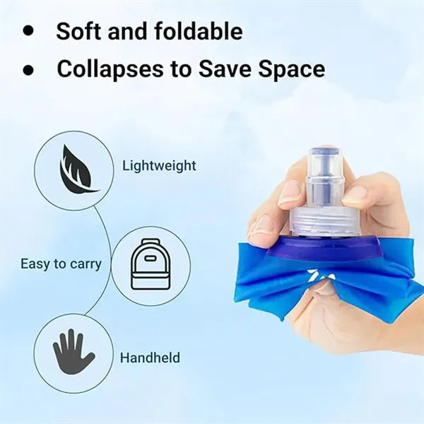 17oz/500ml TPU Collapsible Flask Foldable Bottles