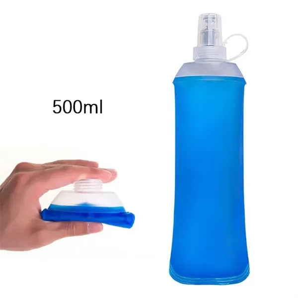 17oz/500ml TPU Collapsible Flask Foldable Bottles