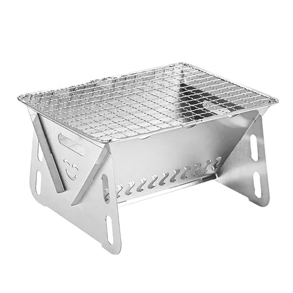 Portable Folding Camping Stove with Grill