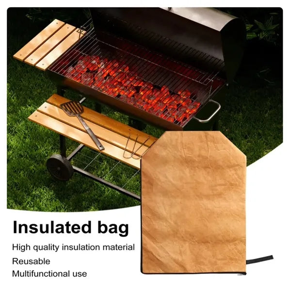 Insulated Thermal BBQ Food Delivery Bag Meat Resting Pouch
