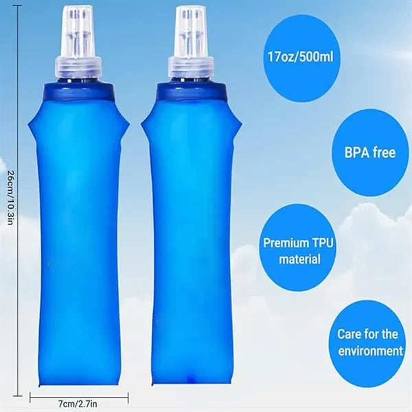 TPU Soft Folding Water Bottles