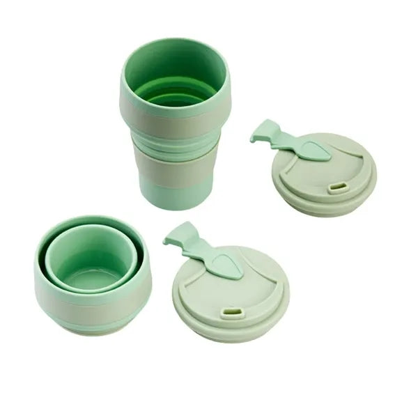17oz Ounce Silicone Collapsible Water Cup