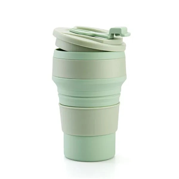 17oz Ounce Silicone Collapsible Water Cup