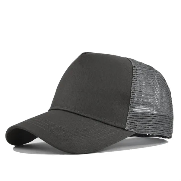Hard Top 5 Panel Mesh Trucker Cap