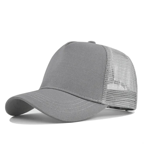 Hard Top 5 Panel Mesh Trucker Cap
