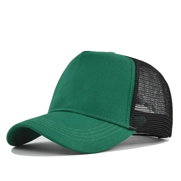 Hard Top 5 Panel Mesh Trucker Cap