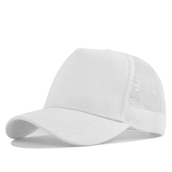 Hard Top 5 Panel Mesh Trucker Cap