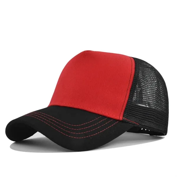 Hard Top 5 Panel Mesh Trucker Cap