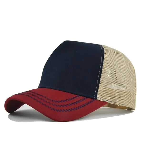 Hard Top 5 Panel Mesh Trucker Cap