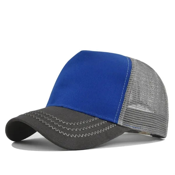Hard Top 5 Panel Mesh Trucker Cap