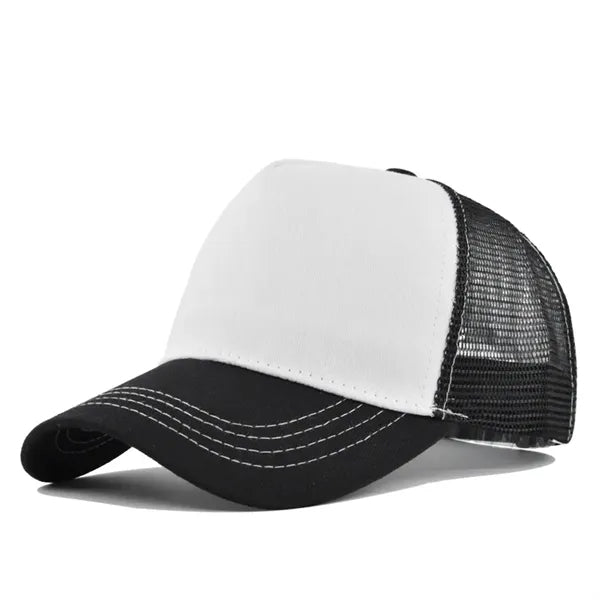 Hard Top 5 Panel Mesh Trucker Cap