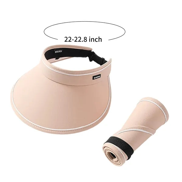 UV Protection Wide Brim Visor Hat