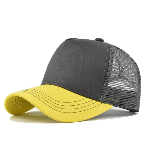 Hard Top 5 Panel Mesh Trucker Cap