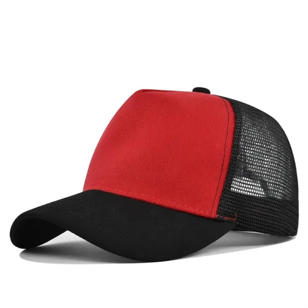 Hard Top 5 Panel Mesh Trucker Cap