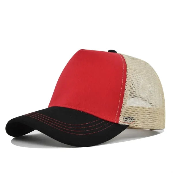 Hard Top 5 Panel Mesh Trucker Cap