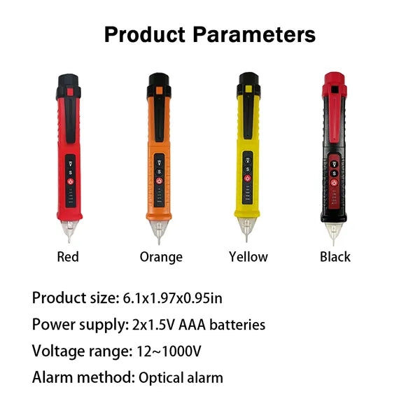 Non Contact Flashlight Voltage Tester Tools