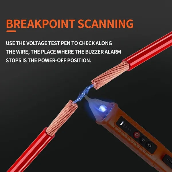 Non Contact Flashlight Voltage Tester Tools