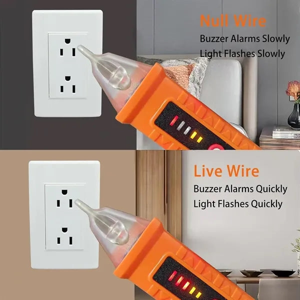 Non Contact Flashlight Voltage Tester Tools