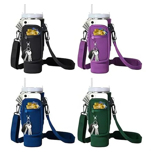 40 OZ Water Bottle Carrier Bag