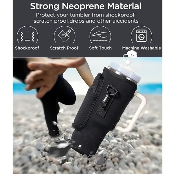 40 OZ Water Bottle Carrier Bag