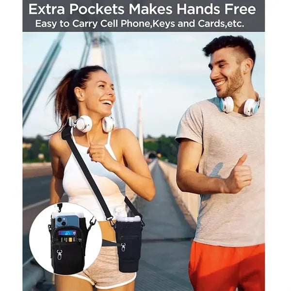 40 OZ Water Bottle Carrier Bag
