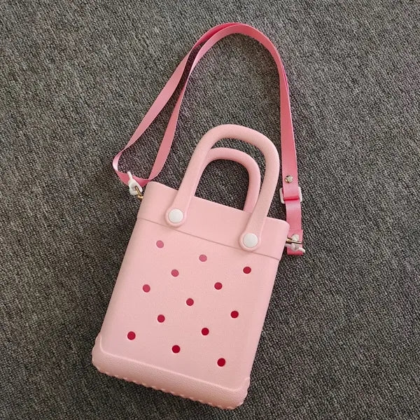 EVA Mini Beach Hollowed Handbag with Shoulder Strap