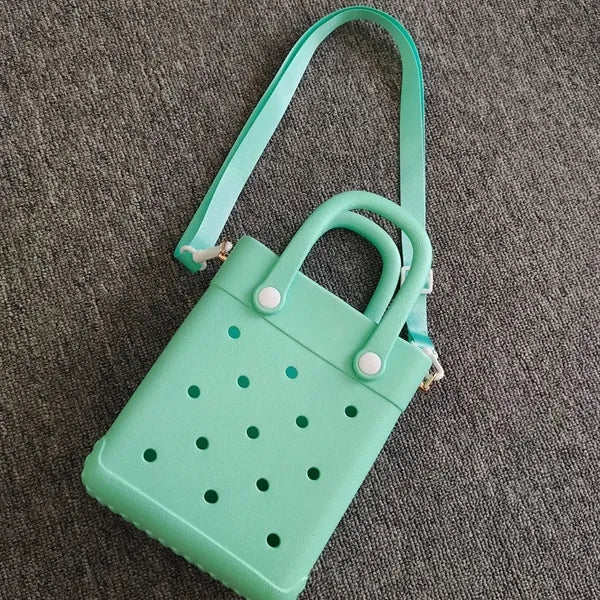 EVA Mini Beach Hollowed Handbag with Shoulder Strap