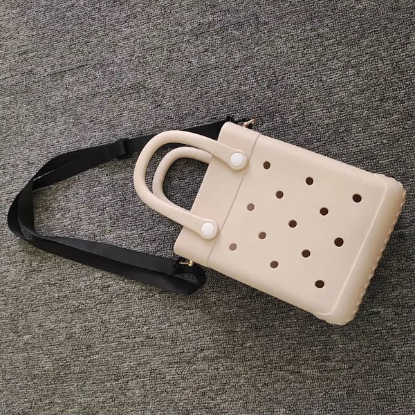 EVA Mini Beach Hollowed Handbag with Shoulder Strap