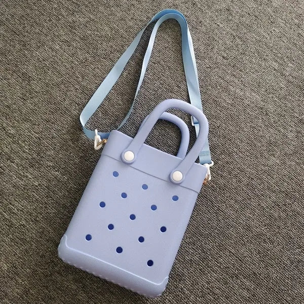 EVA Mini Beach Hollowed Handbag with Shoulder Strap