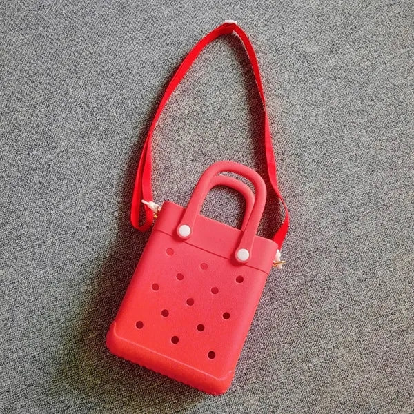 EVA Mini Beach Hollowed Handbag with Shoulder Strap