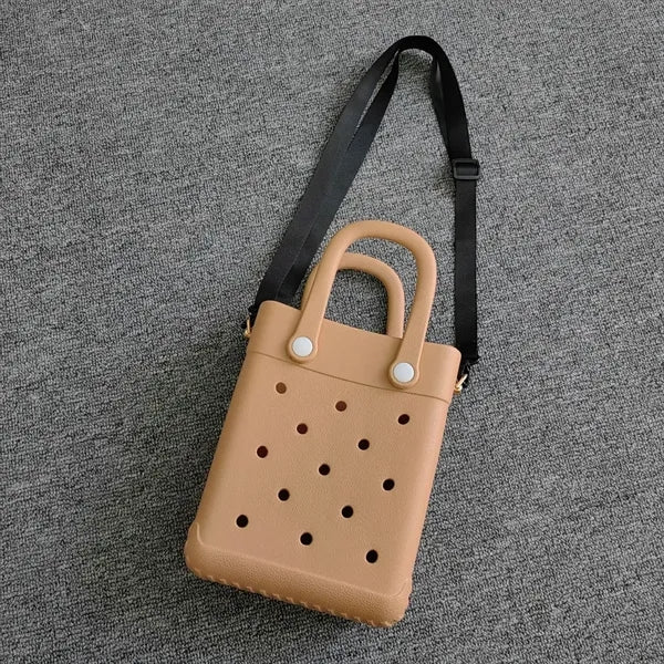 EVA Mini Beach Hollowed Handbag with Shoulder Strap