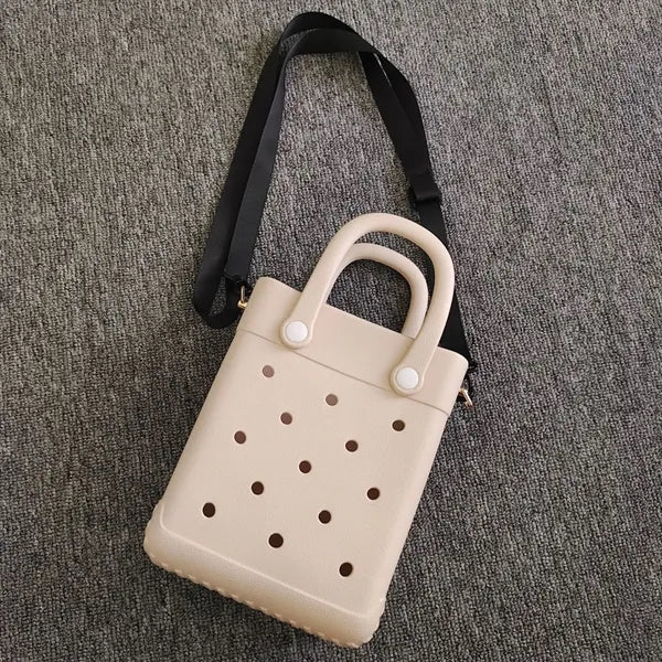 EVA Mini Beach Hollowed Handbag with Shoulder Strap