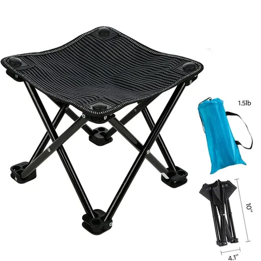 Portable Folding Camping Stool with Carry Bag