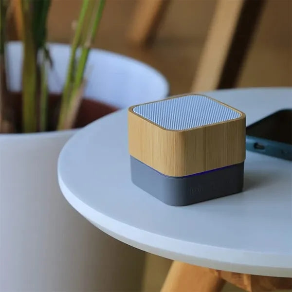 Eco-Friendly Bamboo Wireless Bluetooth Speaker Rechargeable
