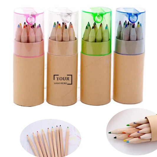 Mini 12-Color Colored Pencil Set