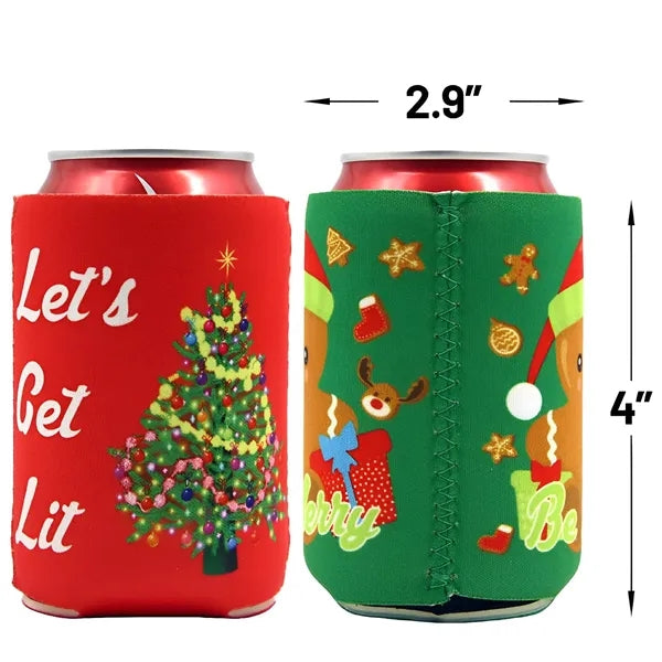 Christmas Kan Tastic Can Cooler