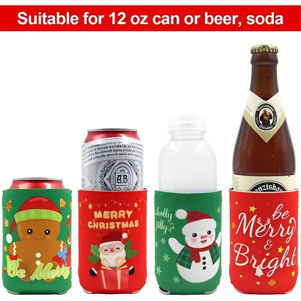 Christmas Kan Tastic Can Cooler