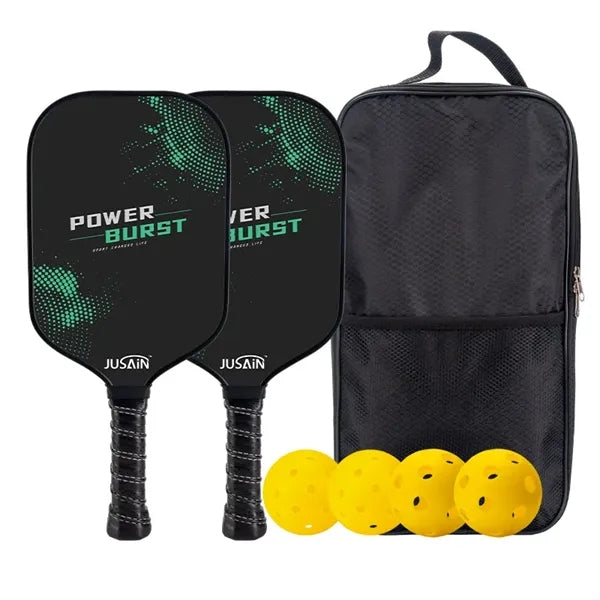 Fiberglass Pickleball Racket Paddle & Ball Set