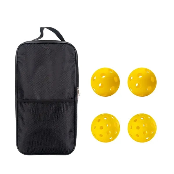 Fiberglass Pickleball Racket Paddle & Ball Set