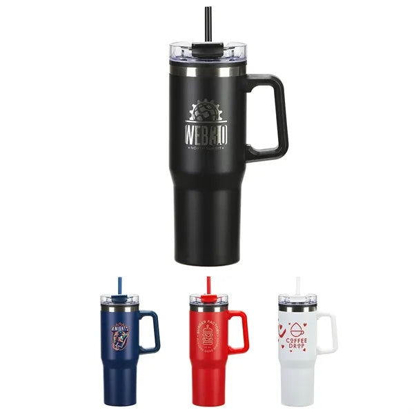 Oceanic 30 oz Stainless Steel/Polypropylene Mug with Color-M