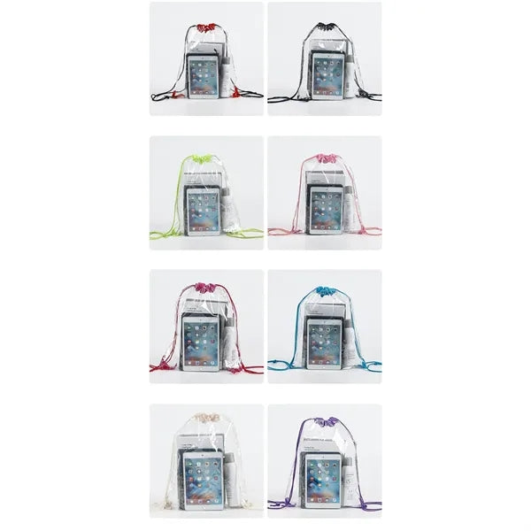 PVC Drawstring Bag