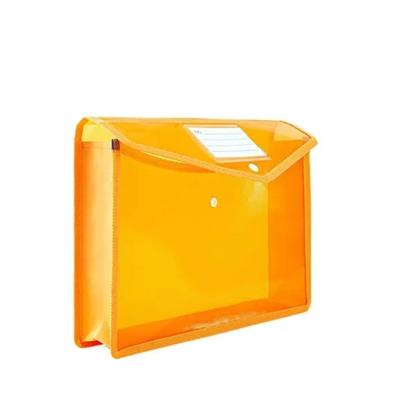 A4 Expanding Office Business File Folder with Label Pocket