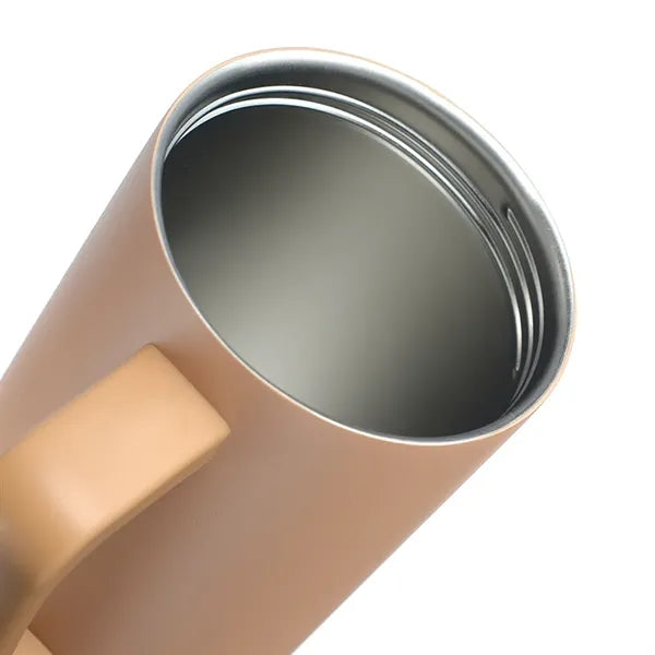 40 oz. Insulated Stainless Steel Vacuum Tumbler Handle Straw