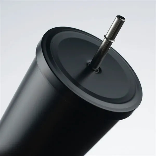 25 oz. Stainless Steel Insulated Tumbler with Straw
