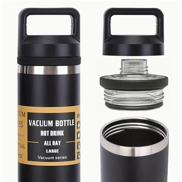 18 oz. Stainless Steel Insulated Water Bottle with Handle