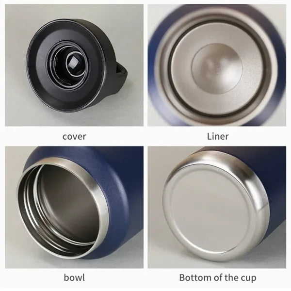 18 oz. Stainless Steel Insulated Water Bottle with Handle
