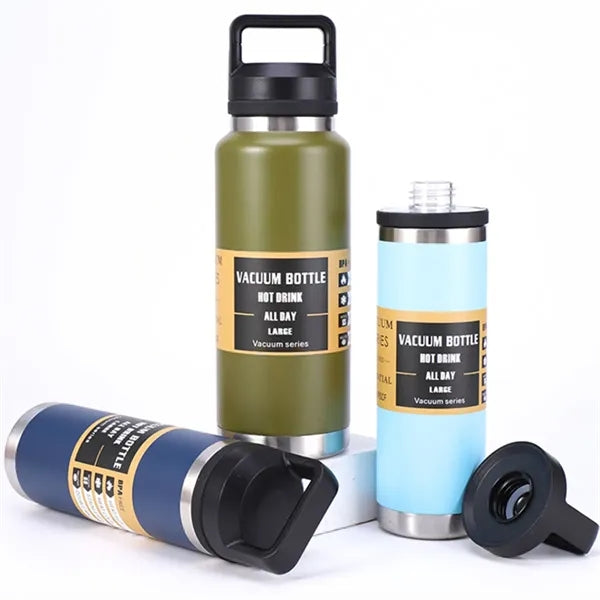 18 oz. Stainless Steel Insulated Water Bottle with Handle